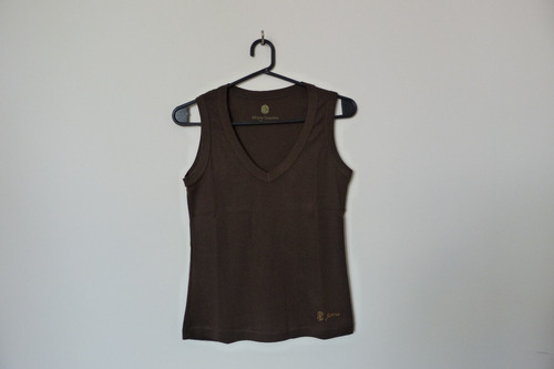 Musculosa Adriana Constantini Marrón, Talle M