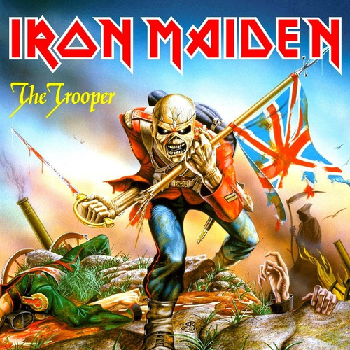Iron Maiden Poster Rock 65cmx65cm The Trooper