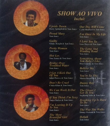 Tom Jones Duets By Invitation Only Dvd Original Lacrado