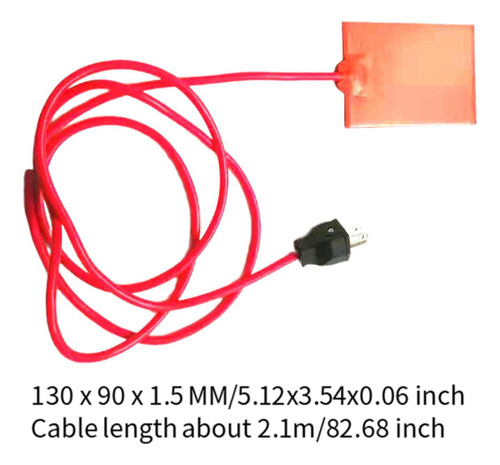 Almohadilla Calefactora De Silicona De 110 V, Calentador