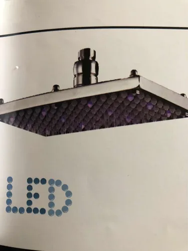 Ducha Led Rectangular