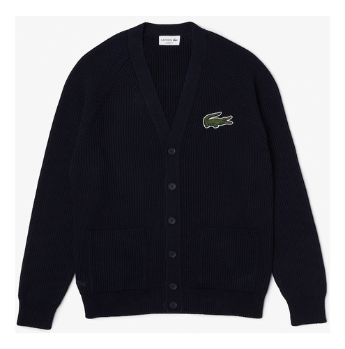 Cardigan Sweater Lacoste Con Botones Ah8290