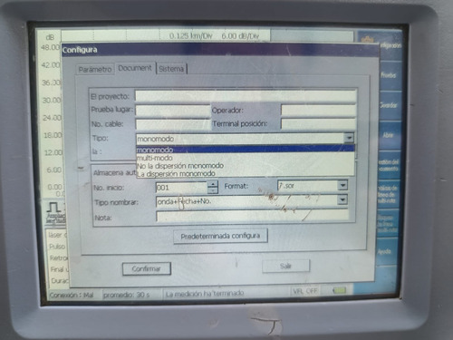Otdr Monomodo Y Multimodo 1310, 1550 Y 1625 Fibra Viva -exfo (Usado)
