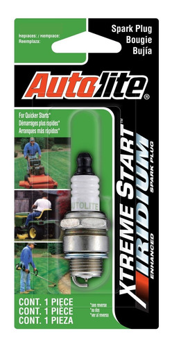 Autolite Xtreme Start Xst2976dp Bujia Iridio Para Cesped