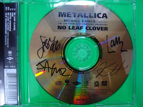 Metallica - No Leaf Clover (gold Signature Edition) (Usado)