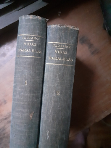 Plutarco - Vidas Paralelas- 1919 2 Tomos