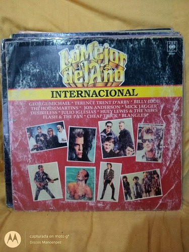 Vinilo Lo Mejor Del Año Internacional Billy Idol Flash Cp1