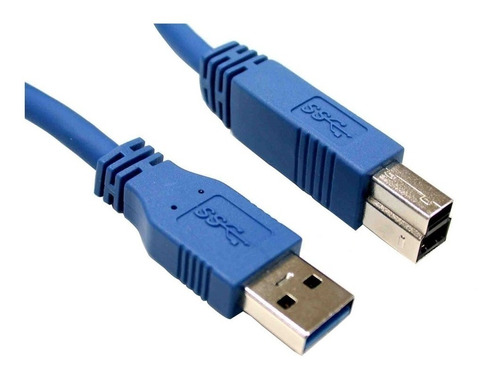 Cable Usb  Impresora 3 Mts Noga Usb 3.0 Transmisión 5gbps