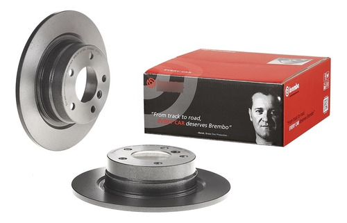 Par De Disco Trasero Brembo Ventilado Bmw Serie 3 320i 325i 