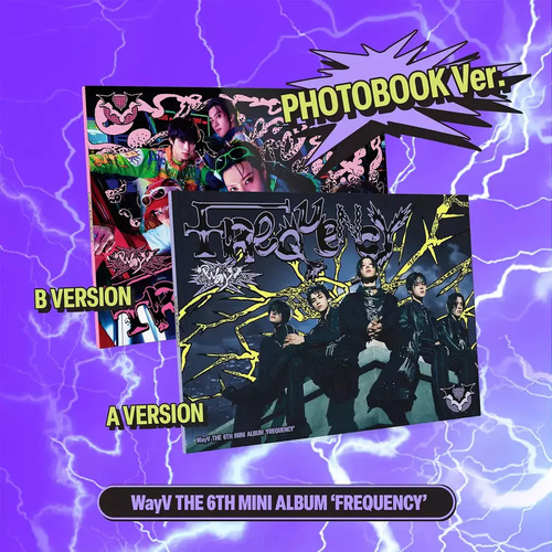 Nct Wayv Frequency 6th Mini Álbum Aleatorio