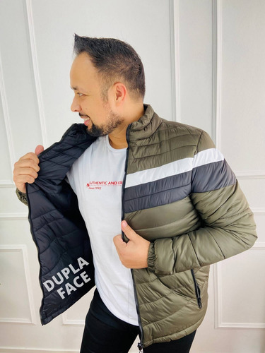 Imagem 6 de 9 de Jaqueta Masculina Puffer Plus Size Ótima Qualidade