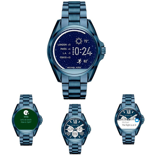 Reloj Inteligente Michael Kors Access Bradshaw Mkt5006 Azul