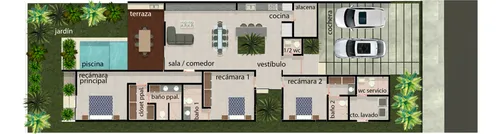 Hermosa Casa Nueva Sola Planta Merida, Cholul (avc-2415)