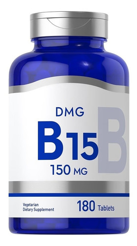 Vitamina B-15 Dmg B15 Dimetilglicina 150 Mg 180 Tabs Vegetar