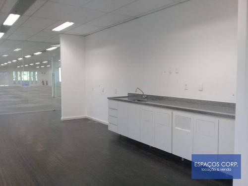 Imagem 6 de 20 de Meia Laje Corporativa Para Alugar, 551m² Por R$ 35.815/mês - Chácara Santo Antônio - São Paulo/sp - Cj2250