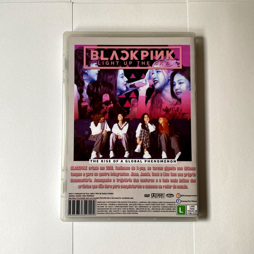 Dvd Blackpink Light Up The Sky 2020 Legendado