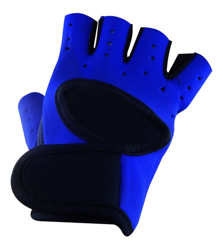 Guantes Gym Unisex Fitness Caucho Crossfit Colores Pesas