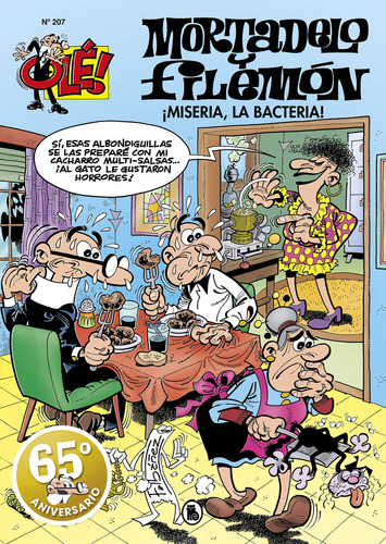 Libro Ole Mortadelo 207 Miseria La Bacteria