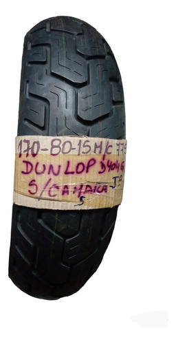 Cubierta Dunlop D 404 G  170/80-15 M/c  77s Año 2014