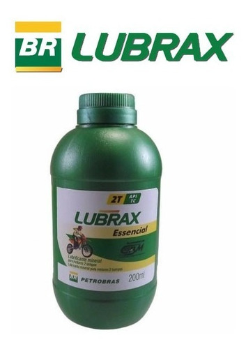 Kit Com 10 Óleo Dt 2 Tempos Lubrax 200ml - Petrobras