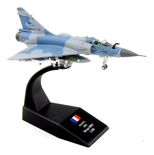 Avión Mirage 2000 C Escala 1:100 Metal Plástico