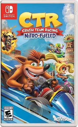 Ctr Nitro Fueled Nintendo Switch - Audiojuegos