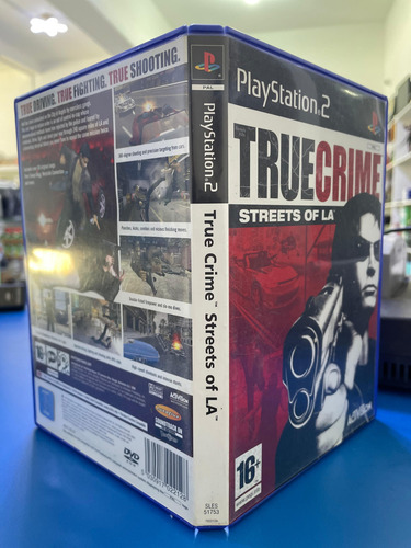 Jogo True Crime Streets Of La Ps2 Europeu Seminovo Completo