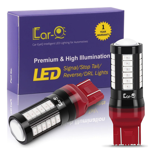 Bombillas Led T20 Wedge 7440 7443, 2800 Lúmenes, Intermitent