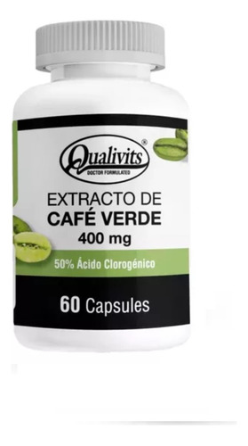 Qualivits Extracto De Cafe Verde X 60 Cápsulas
