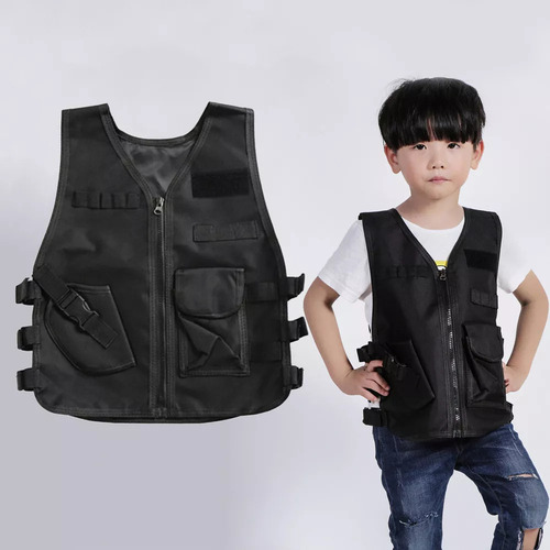 Chaleco Táctico Para Niños, Chaleco Policial, Equipo Militar