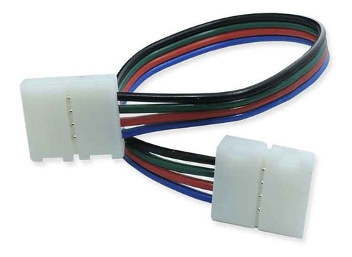 Conector Para Tira Led Rgb 5050 Hebilla Prensa Tira 15cm X10