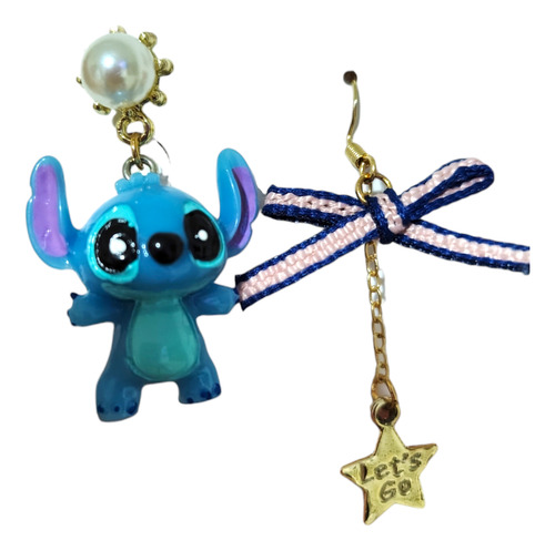 Aros Stitch Variedad De Diseños. Muy Hermosos Aros Tendencia