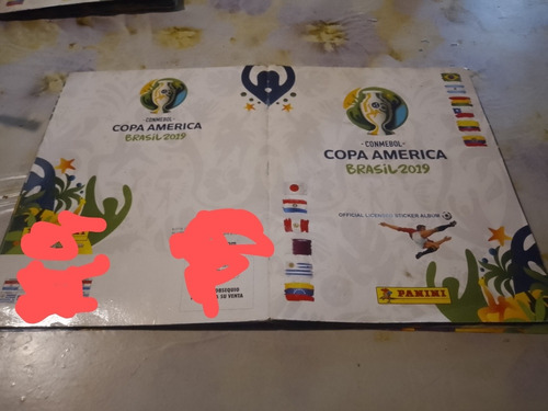 Álbum De Figuritas Copa América Brasil 2019