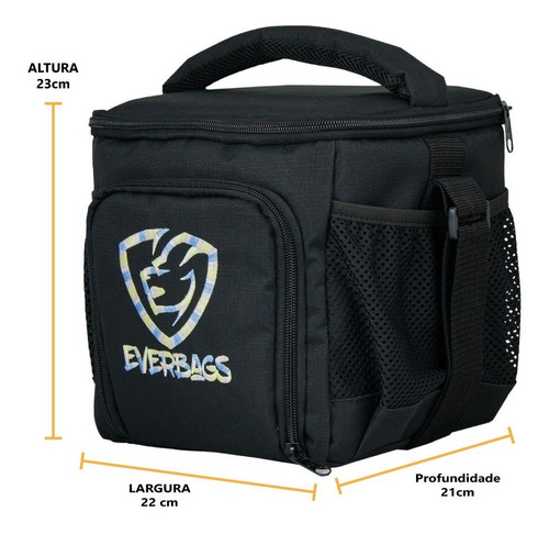 Imagem 5 de 6 de Bolsa Térmica Fitness Marmita Lancheira Academia Tie Dye Pto