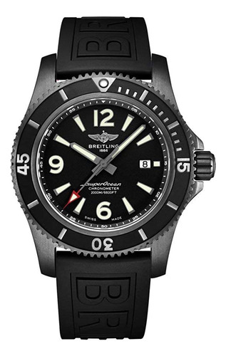 Breitling Superocean Waterproof 2000 Metros, Acero Negro, Es