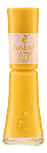 Esmalte De Unhas Vegano Haskell Cremoso Jardim Em Cores 8ml Cor Bem me querer