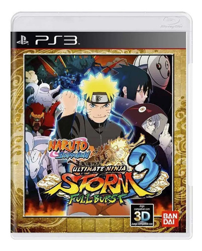 Naruto Shippuden: Ultimate Ninja Storm 3 Full Burst - Ps3 (Recondicionado)