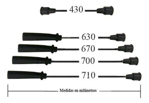 Cables De Bujia Suzuki Samurai Ii 1.3 G13ba 1997 - 2002