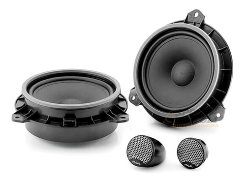 Focal Set De Medios Focal 2vías Plug&play Toyota Istoy165twu