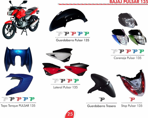 Kit Plasticos Pulsar 135 Sl