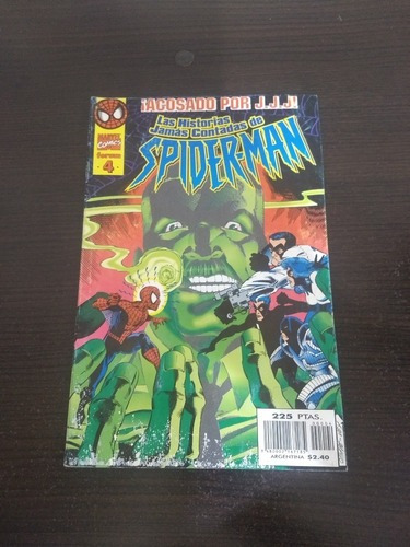 Comics Spiderman Hombre Araña N° 4 La Historia Jamas Conta