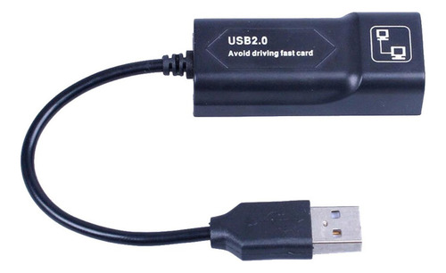 Adaptador Fio Usb 2.0 Para Ethernet 100 Mbps Com Rc8512