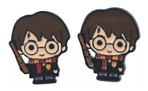 Pendientes Aros Harry Potter Hp 