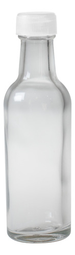 Mini Botella De Vidrio 50 Ml (120 Pz) Envase Frasco Recuerdo