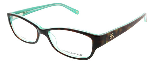 Óculos Banana Republic Buffy 0jsd Tortoise Mint 53mm