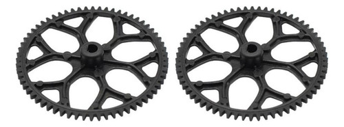2pcs Control Remoto De Engranajes De Helicóptero Conjunto