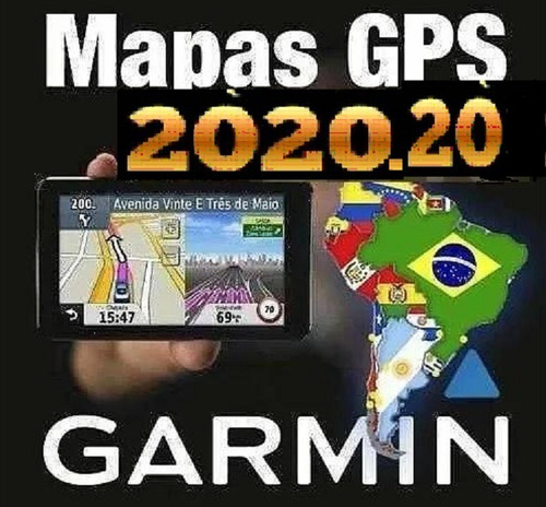 Mapa Chile Argentina Brasil Colombia Peru Junio 2018 Garmin