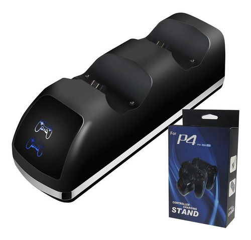 Imagen 2 de 5 de Estación De Carga Para Controles Ps4 Mimd