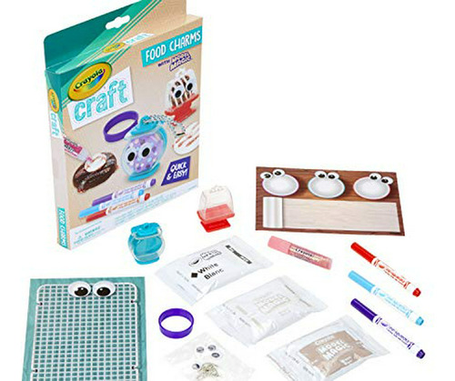 Kit Der Manualidades - Crayola Craft Food Charms, Model Magi