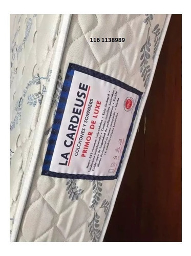 Imperdible Colchon La Cardeuse Primor De Luxe 1 Plaza